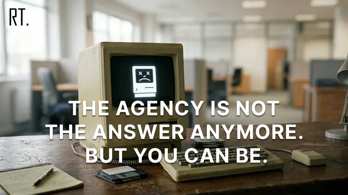 The Agency Is Not the Answer Anymore